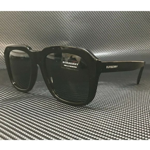 Burberry Black 55mm Men's Sunglasses! New! - Picture 1 of 4
